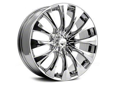 Pacer Silhouette Chrome Wheel; 20x8.5 (11-23 RWD Charger, Excluding Widebody)
