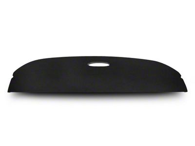 Package Tray with Speaker Cutouts; Black (79-93 Mustang Coupe)