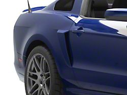 MMD Side Scoops; Pre-Painted (10-14 Mustang)