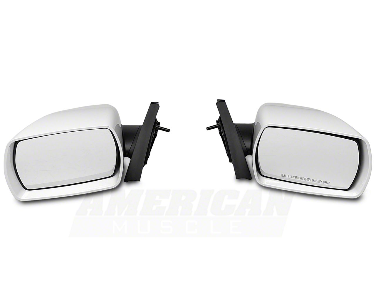MMD Mustang Retro Style Mirrors; Pre-Painted 71308 (05-09 Mustang ...