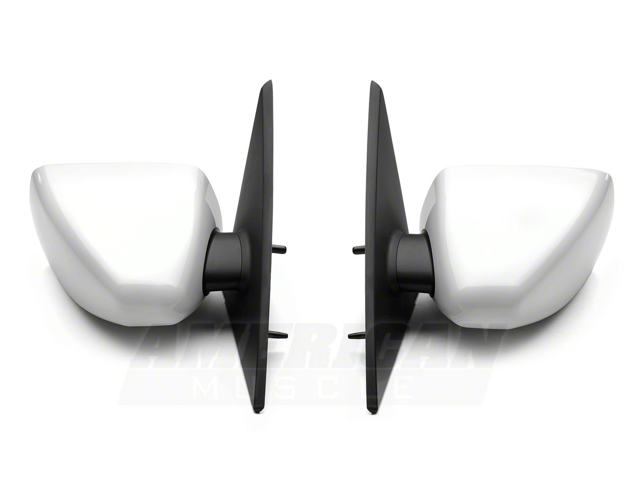 MMD Mustang Retro Style Mirrors; Pre-Painted 71309 (10-14 Mustang ...