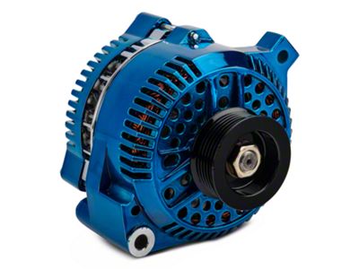 PA Performance Alternator; 130 Amp; Blue (94-95 Mustang GT; 94-00 Mustang V6)