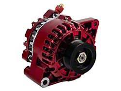 PA Performance Alternator; 130 Amp; Red (01-04 Mustang V6)