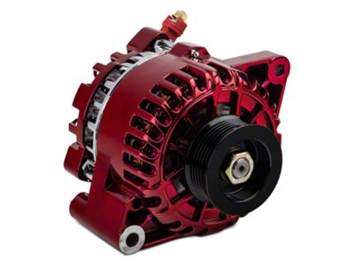 PA Performance Alternator; 130 Amp; Red (01-04 Mustang V6)