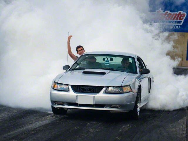 Participate in Burnout Competition (Make-A-Wish Donation)