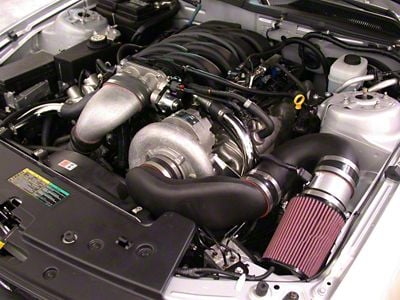 Paxton NOVI 1200SL Supercharger Tuner Kit; Polished Finish (05-06 Mustang GT)