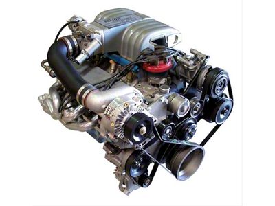 Paxton NOVI 1220SL Entry Level Supercharger Kit; Polished Finish (86-93 5.0L Mustang)