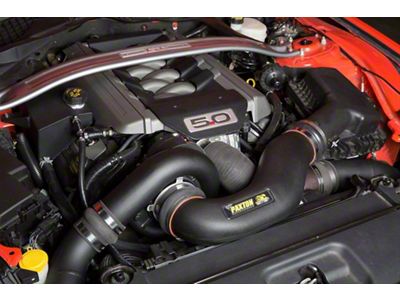 Paxton NOVI 2200SL Supercharger Kit; Black Finish (15-17 Mustang GT)