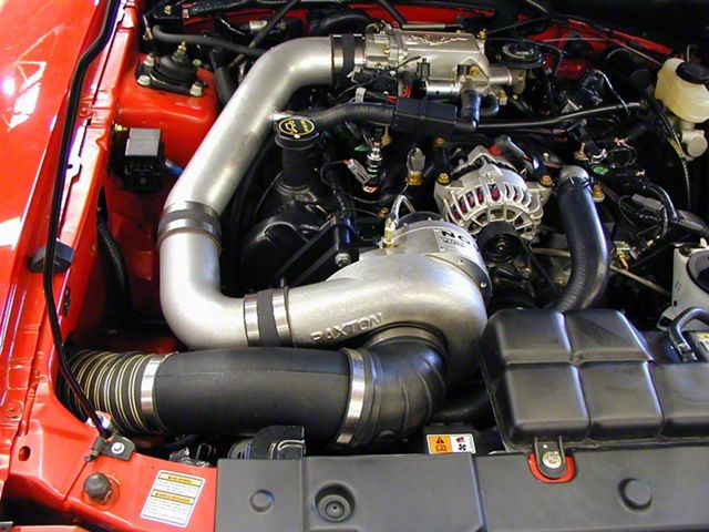 Paxton NOVI 2200SL Supercharger Tuner Kit; Polished Finish (07-09 Mustang GT)