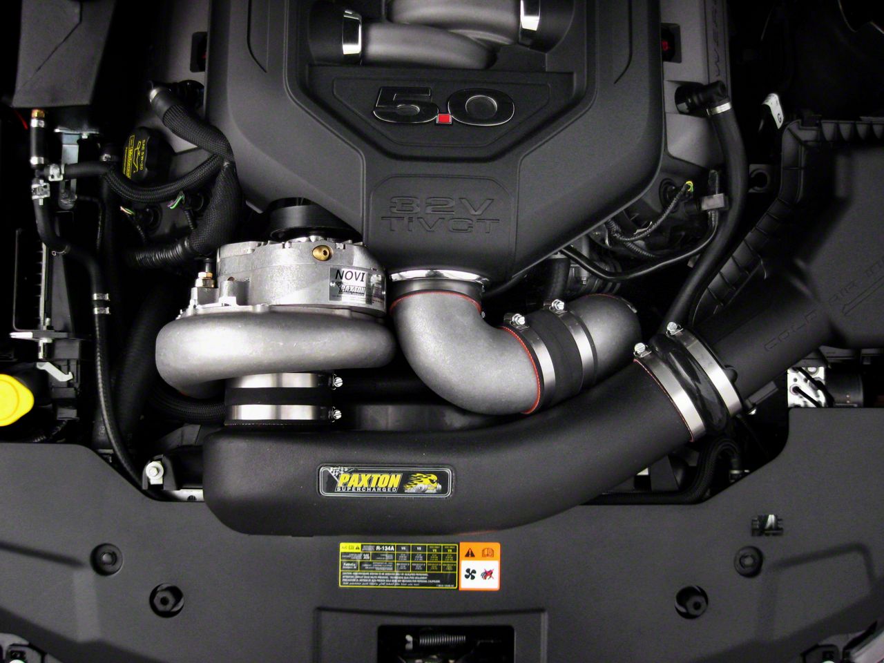 Paxton Mustang NOVI 2200SL Supercharger Kit Satin Finish 393943 15 17 