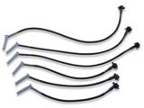 Performance Distributors LiveWires Spark Plug Wires; Black (05-10 Mustang V6)