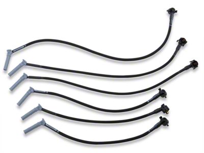 Performance Distributors LiveWires Spark Plug Wires; Black (05-10 Mustang V6)