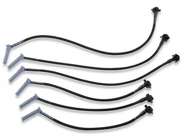 Performance Distributors LiveWires Spark Plug Wires; Black (05-10 Mustang V6)
