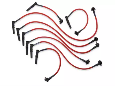 Performance Distributors LiveWires Spark Plug Wires; Red (96-98 Mustang GT)