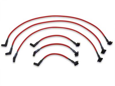 Performance Distributors LiveWires Spark Plug Wires; Red (99-00 Mustang V6)