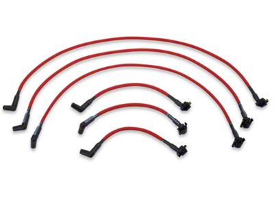 Performance Distributors LiveWires Spark Plug Wires; Red (99-00 Mustang V6)