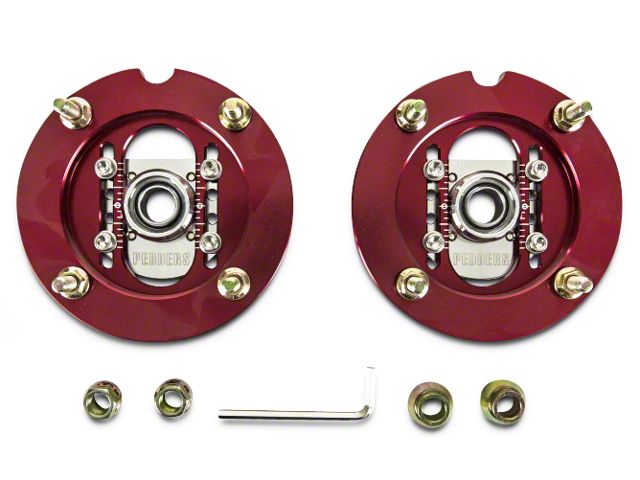 Pedders Adjustable Camber Plates for eXtreme XA Coil-Over Kit (05-14 Mustang w/ eXtreme XA Coil-Over Kit)