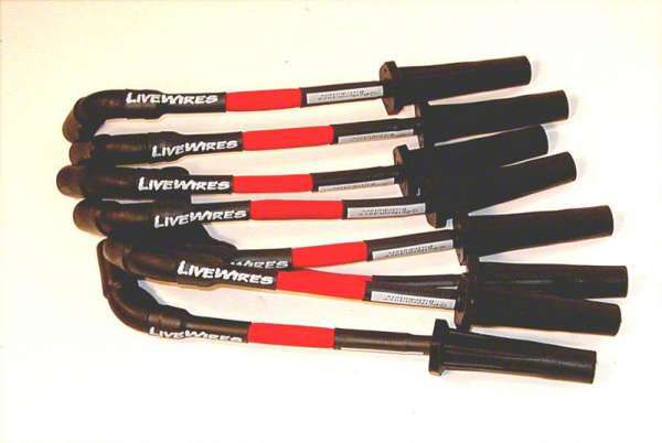 Performance Distributors Camaro Livewires 10mm Spark Plug Wires; Red ...