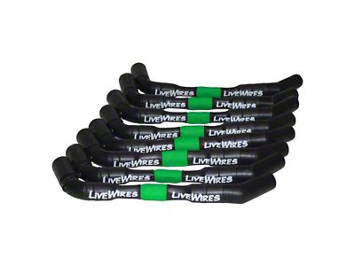 Performance Distributors LiveWires Spark Plug Wires; Green (98-15 5.7L, 6.2L Camaro)