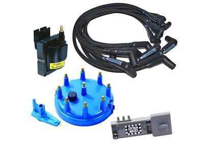 Performance Distributors Firepower Ignition Kit; Black (86-93 5.0L Mustang)