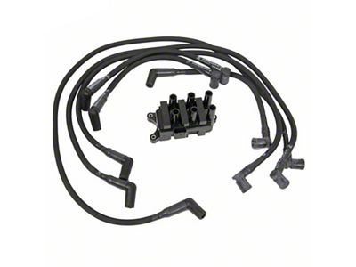 Performance Distributors Firepower Ignition Kit; Black (94-98 Mustang V6)