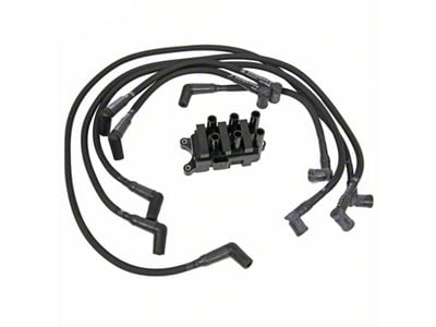 Performance Distributors Firepower Ignition Kit; Black (01-04 Mustang V6)