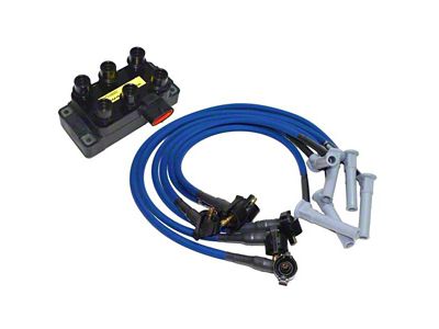 Performance Distributors Firepower Ignition Kit; Blue (05-10 Mustang V6)