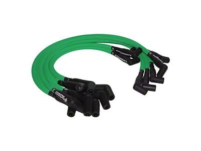 Performance Distributors LiveWires Spark Plug Wires; Green (96-98 Mustang GT, Cobra)