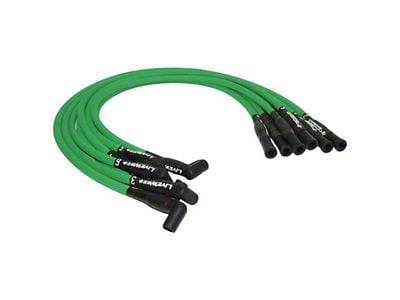 Performance Distributors LiveWires Spark Plug Wires; Green (96-98 Mustang GT)