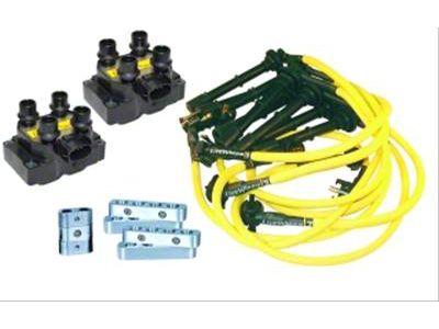 Performance Distributors LiveWires Spark Plug Wires; Yellow (96-98 Mustang GT)