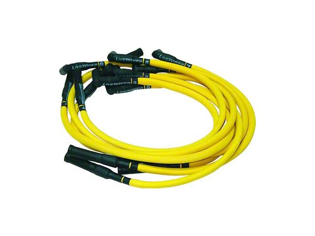 Performance Distributors LiveWires Spark Plug Wires; Yellow (96-98 Mustang GT)