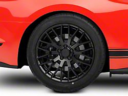 Performance Pack Style Gloss Black Wheel; Rear Only; 19x10; 48mm Offset (15-23 Mustang GT, EcoBoost, V6)