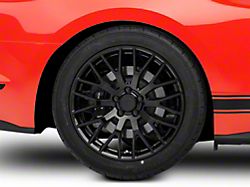 Performance Pack Style Gloss Black Wheel; Rear Only; 19x10 (15-23 Mustang GT, EcoBoost, V6)