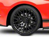 Performance Pack Style Gloss Black Wheel; Rear Only; 20x10; 48mm Offset (15-23 Mustang GT, EcoBoost, V6)