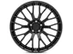 Performance Pack Style Gloss Black Wheel; Rear Only; 20x10 (15-23 Mustang GT, EcoBoost, V6)