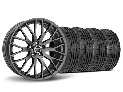 19x8.5 Performance Pack Style Wheel & Sumitomo High Performance HTR Z5 Tire Package (05-14 Mustang)