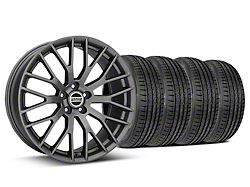 19x8.5 Performance Pack Style Wheel & Sumitomo High Performance HTR Z5 Tire Package (15-23 Mustang GT, EcoBoost, V6)