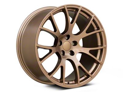 Performance Replicas PR161 Copper Paint Wheel; Rear Only; 22x11 (06-10 RWD Charger)