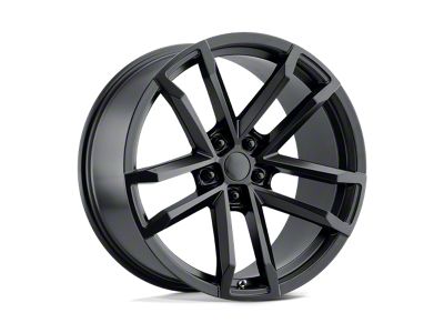 PR208 Gloss Black Wheel; Rear Only; 20x11; 43mm Offset (10-15 Camaro)