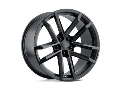 Performance Replicas PR208 Gloss Black Wheel; Rear Only; 20x11 (10-15 Camaro)