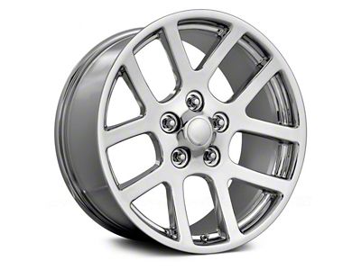 Performance Replicas PR107 Chrome Wheel; 22x9 (11-23 RWD Charger, Excluding Widebody)