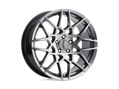 Performance Replicas PR178 Hyper Silver Wheel; 19x9.5; 30mm Offset (94-98 Mustang)