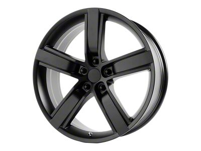 Performance Replicas PR134 Matte Black Wheel; 20x8; 29mm Offset (16-24 Camaro, Excluding SS w/ 6-Piston Front Calipers & ZL1)