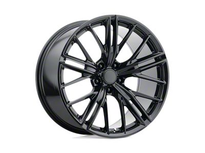 Performance Replicas PR194 Gloss Black Wheel; 20x9; 30mm Offset (16-24 Camaro, Excluding SS w/ 6-Piston Front Calipers & ZL1)
