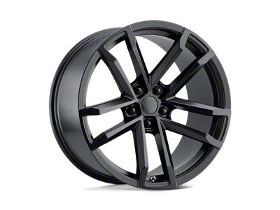 Performance Replicas PR208 Gloss Black Wheel; 20x9; 30mm Offset (16-24 Camaro, Excluding SS w/ 6-Piston Front Calipers & ZL1)