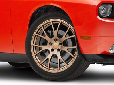 PR161 Copper Paint Wheel; 20x9; 20mm Offset (08-23 RWD Challenger, Excluding Widebody)