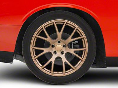 Performance Replicas PR161 Copper Paint Wheel; Rear Only; 22x11 (08-23 RWD Challenger, Excluding Widebody)