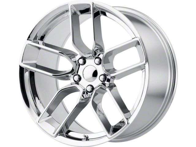 Performance Replicas PR179 Chrome Wheel; Rear Only; 20x10.5 (08-23 RWD Challenger, Excluding Widebody)