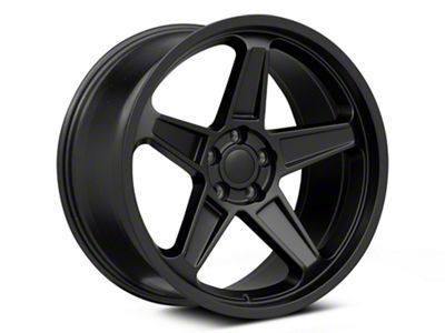 PR186 Matte Black Wheel; Rear Only; 20x10.5; 25mm Offset (06-10 RWD Charger)