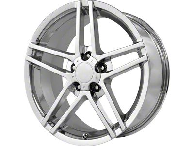 Performance Replicas PR117 Chrome Wheel; 18x8.5 (97-04 Corvette C5)